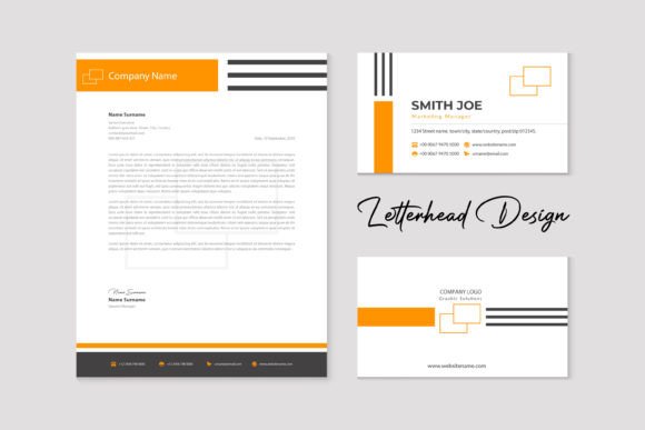 Download Corporate Business Latterhead Template - Latterhead Collection