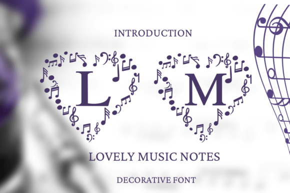 Download Lovely Music Notes - Love Collection